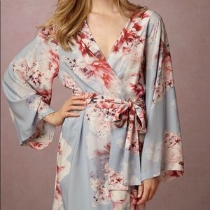BHLDN Botanic Garden Bridal/Bridesmaid Robe